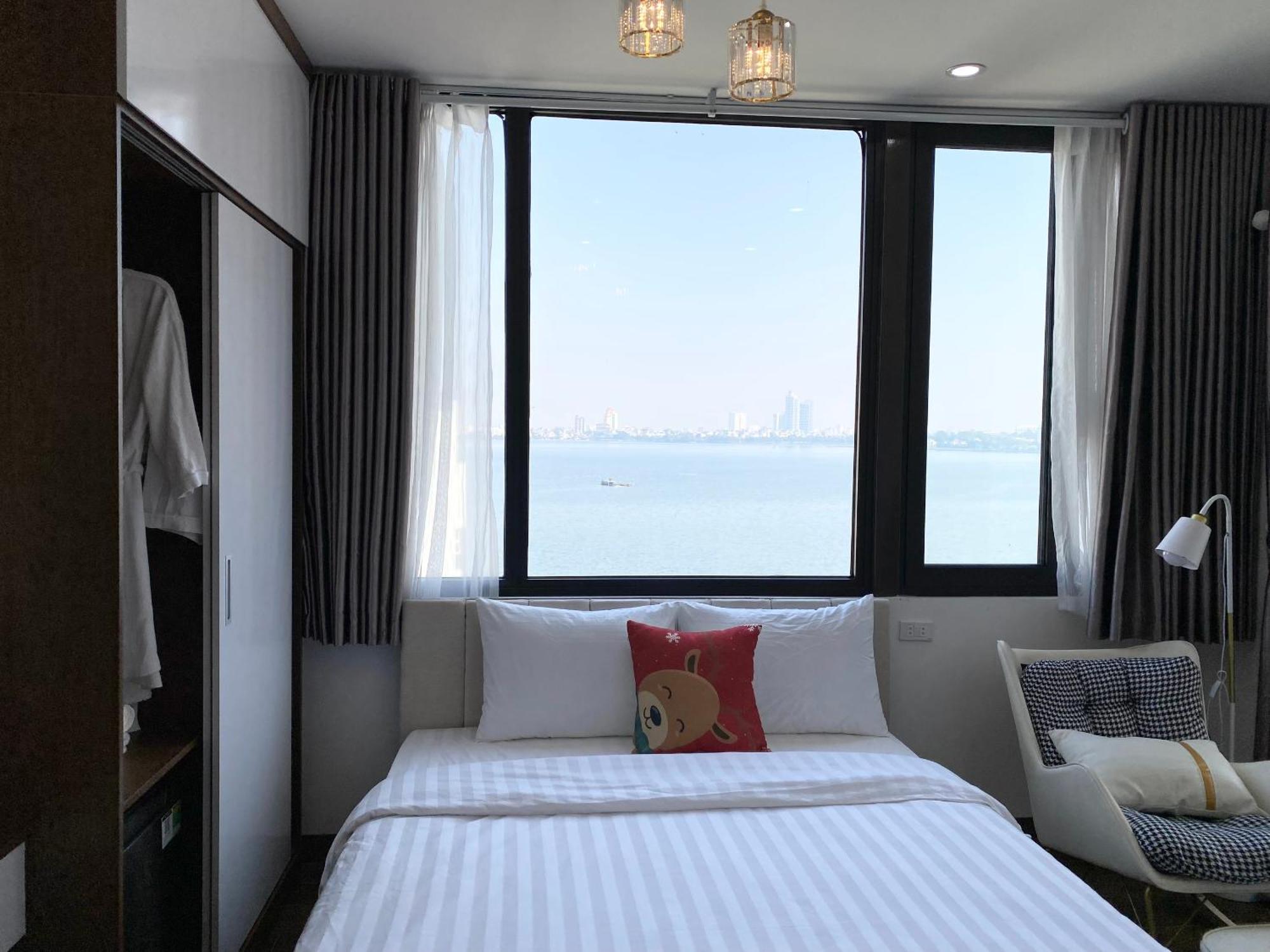T98 Westlake Trich Sai - Tay Ho Center Lake View Studio 하노이 외부 사진